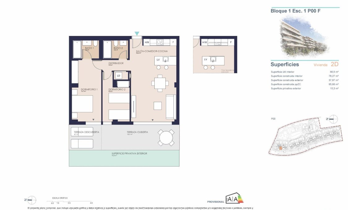 Obra nueva - Ground floor apartment -
