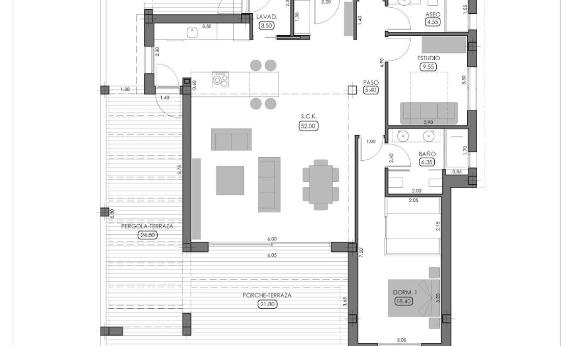 Obra nueva - villa -
