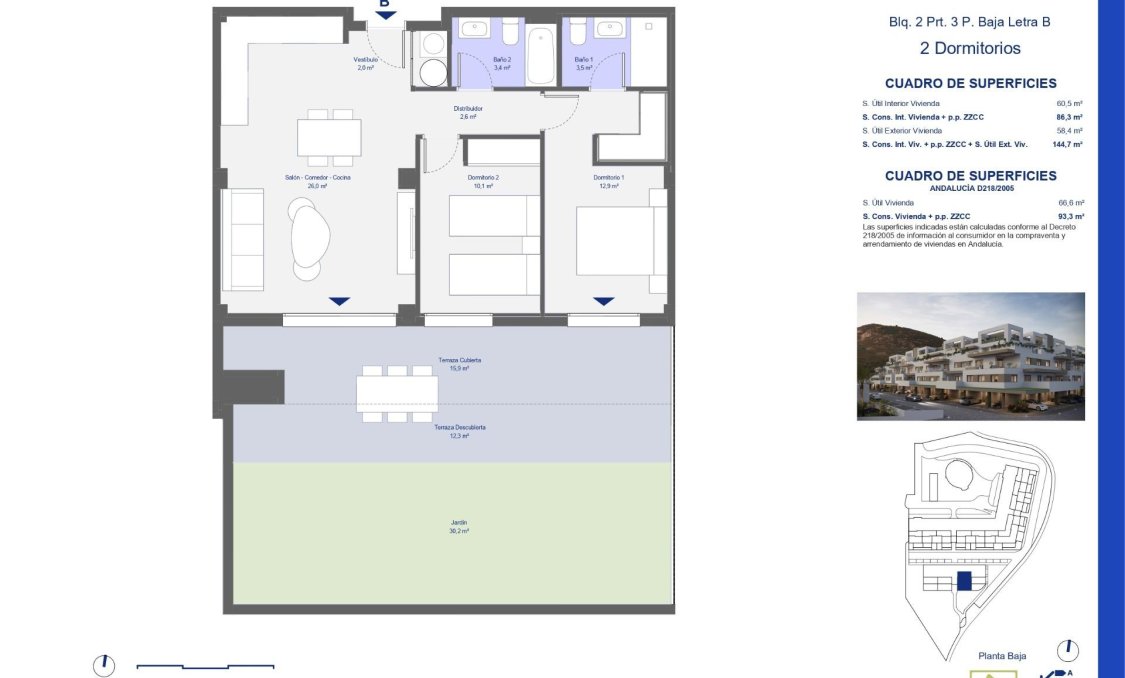 Nowy budynek - Ground floor apartment -
