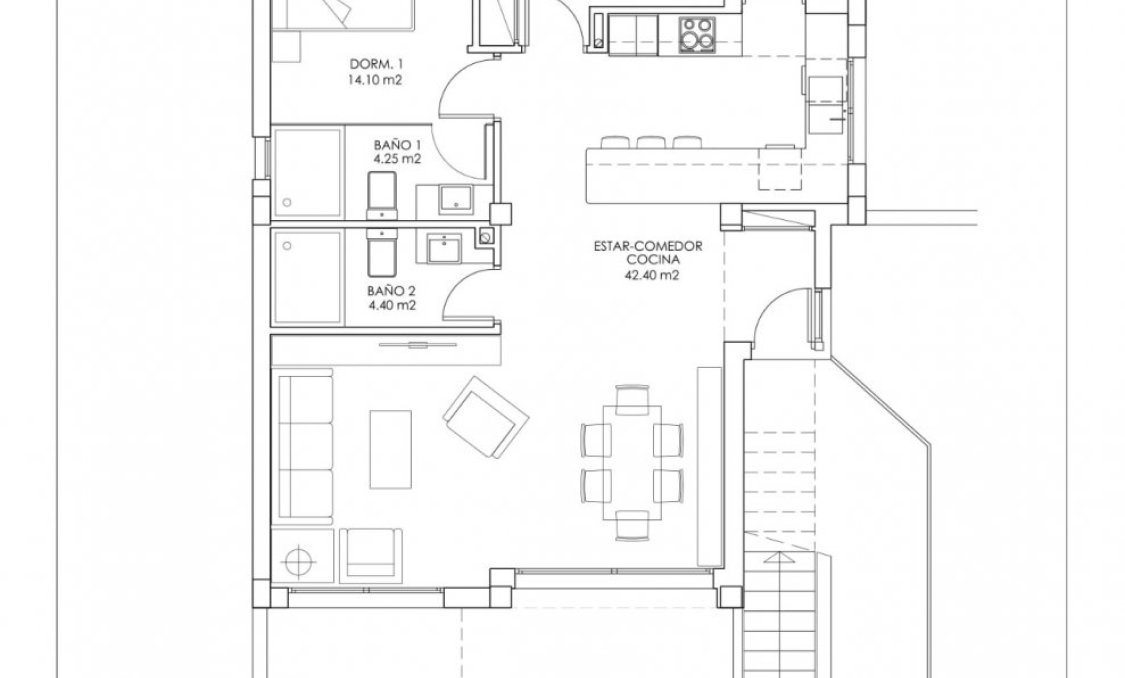 Nowy budynek - Bungalow -
