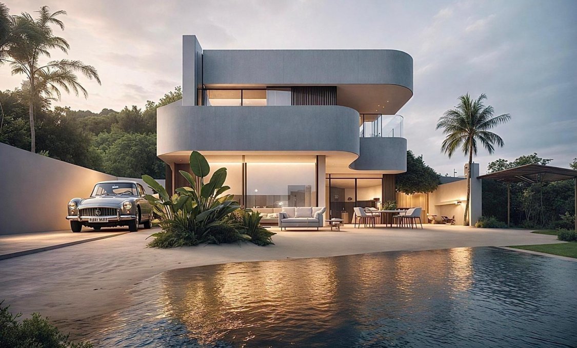 Obra nueva - villa -
