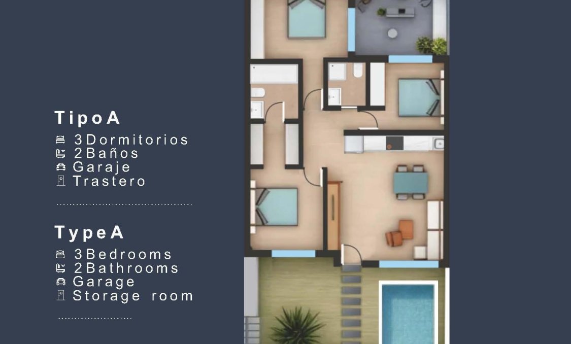 Nowy budynek - Ground Floor Bungalow -
