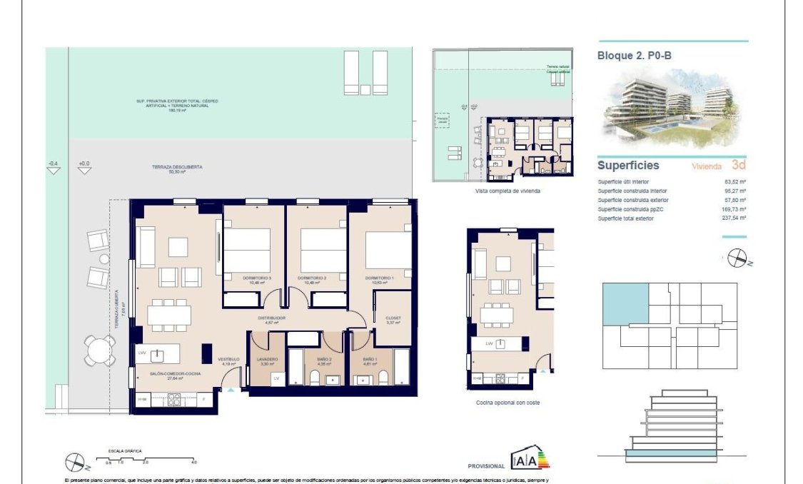 Nowy budynek - Ground floor apartment -
