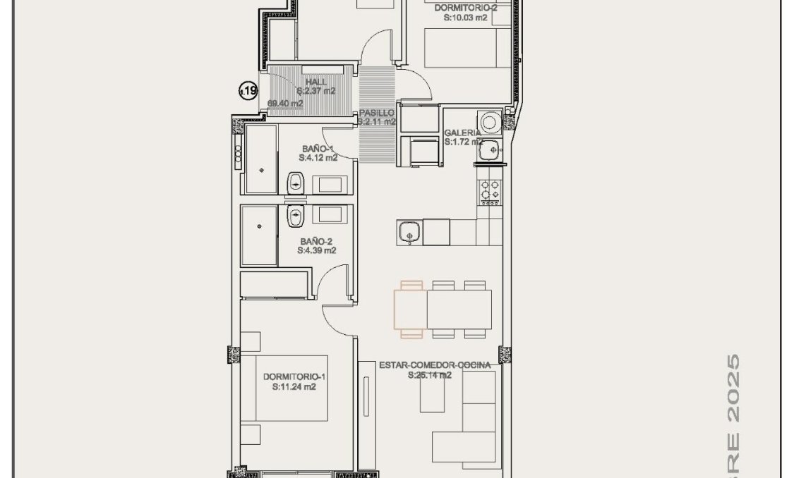 Obra nueva - Bungalow -
