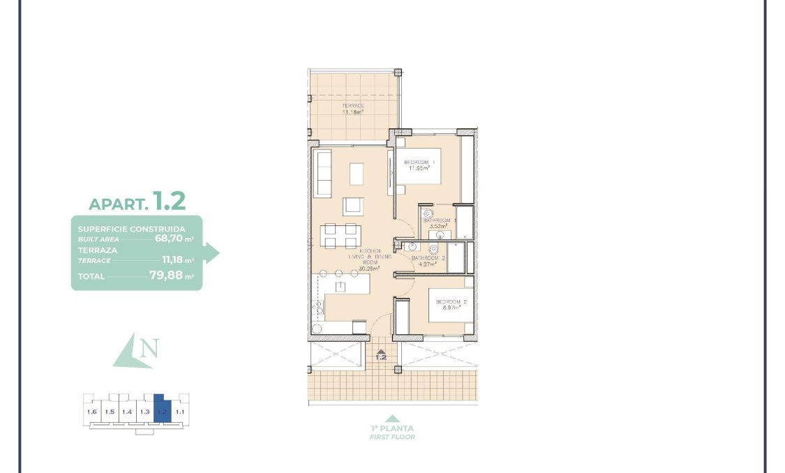 Nowy budynek - apartment -
