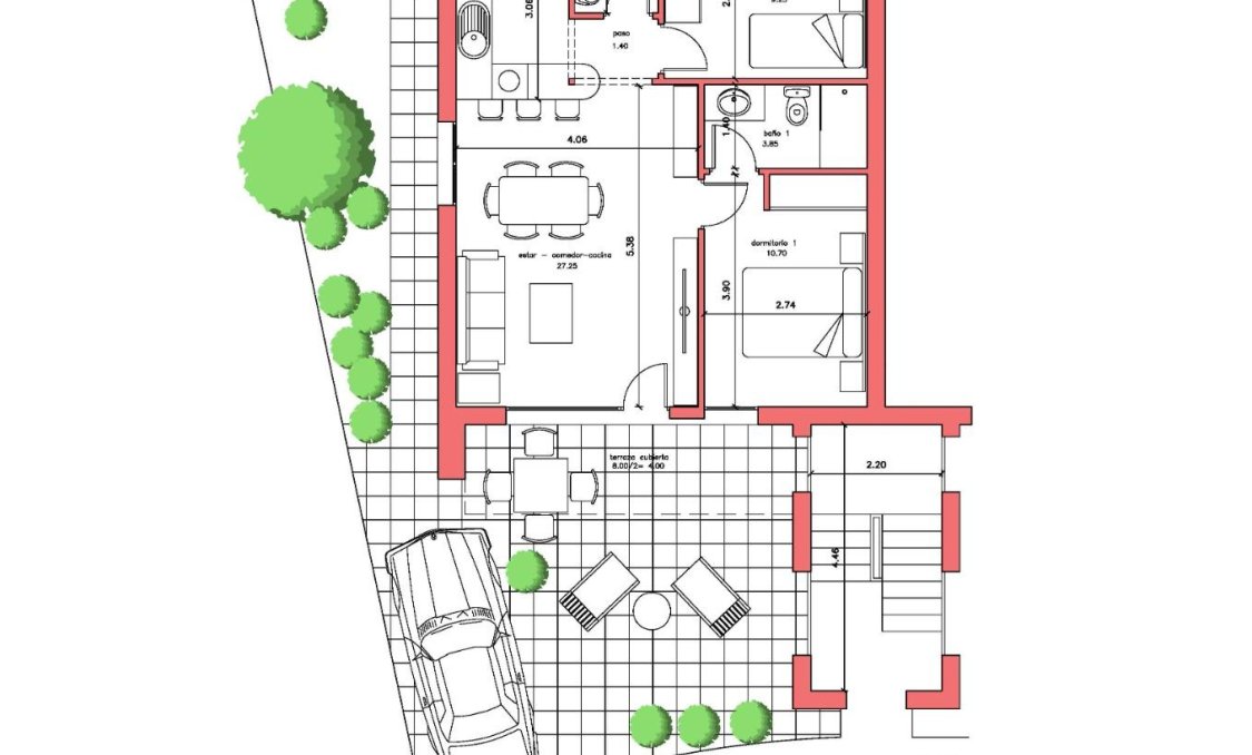 Obra nueva - Bungalow -
