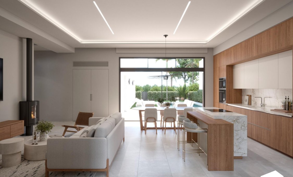 Obra nueva - villa -
