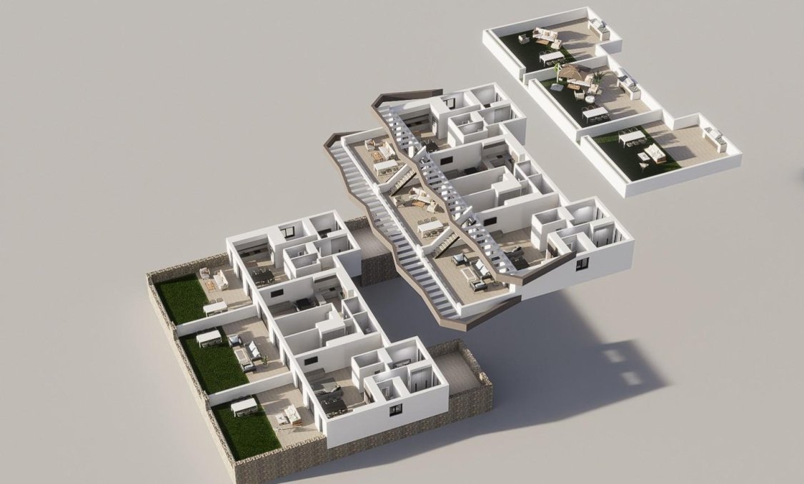 Nowy budynek - Bungalow -
