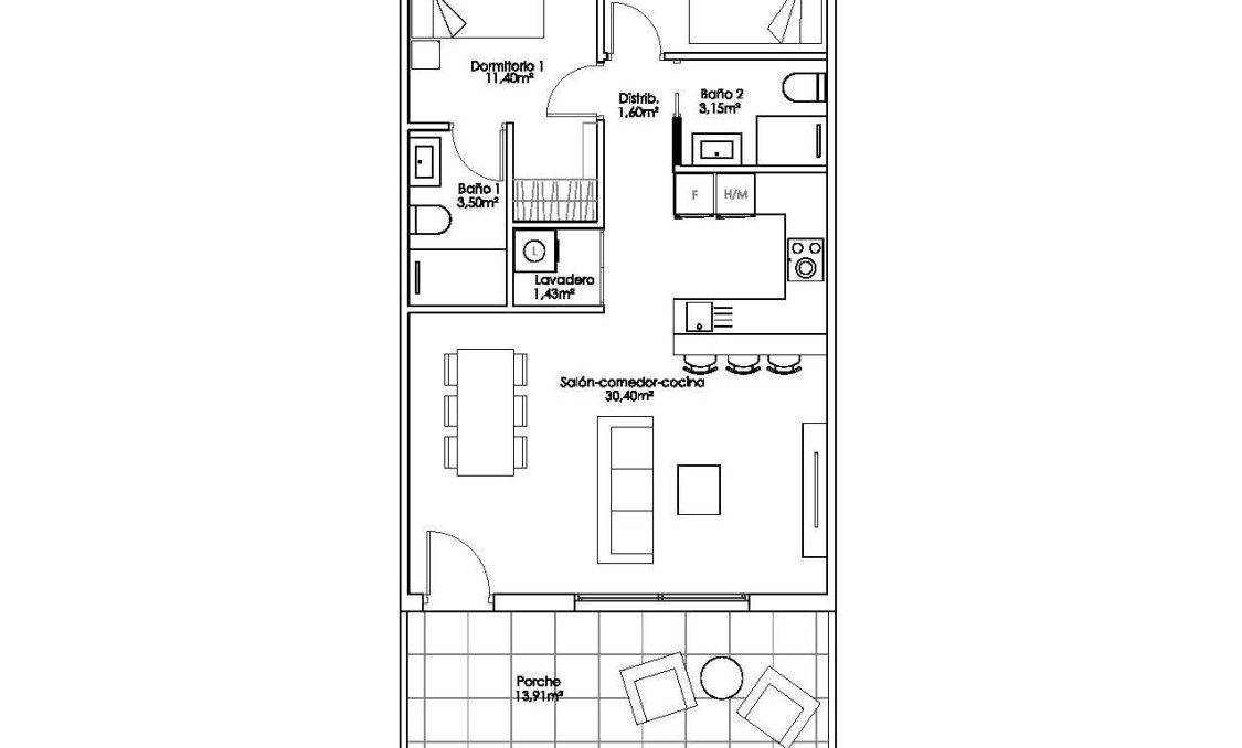 Obra nueva - Bungalow -
