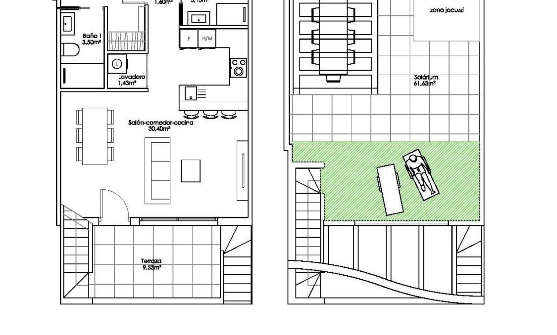 Nowy budynek - Bungalow -
