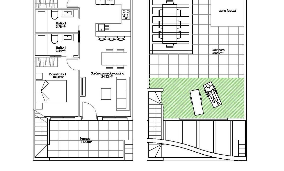 Nowy budynek - Bungalow -
