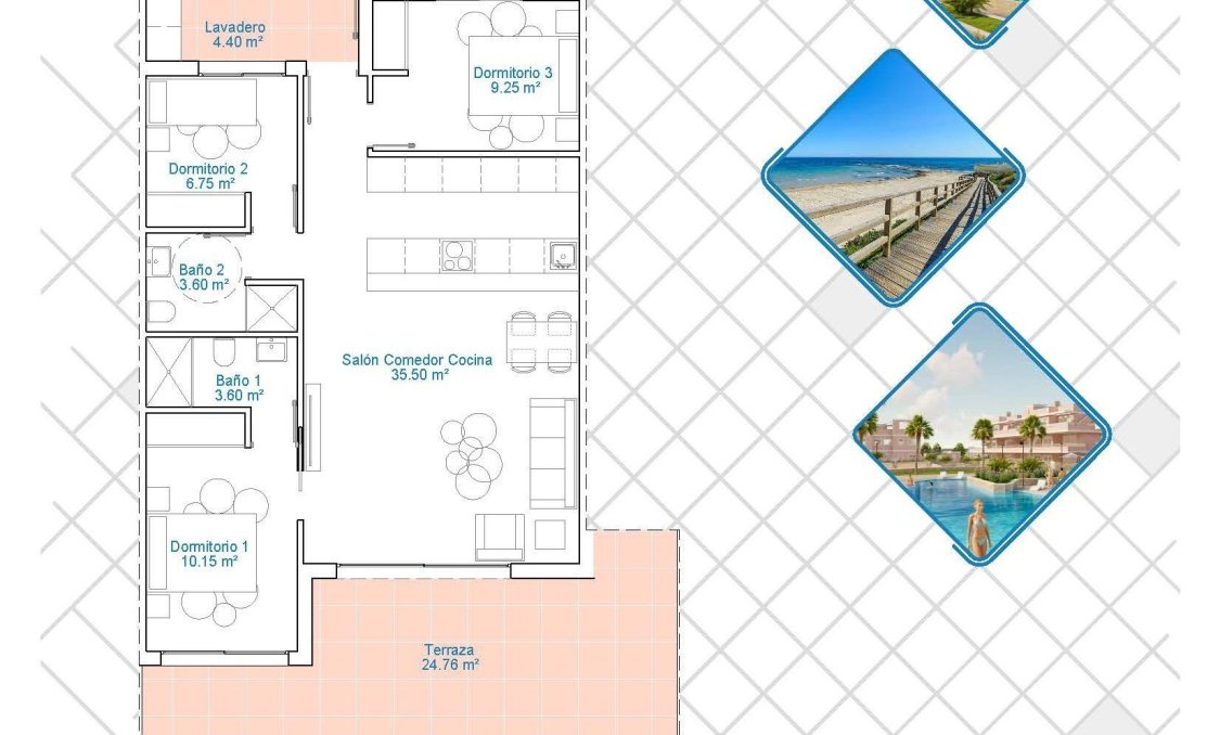 Obra nueva - apartment -
