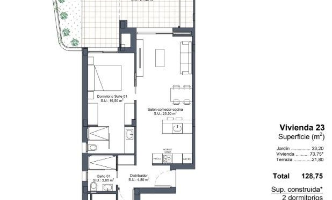 Obra nueva - Bungalow -
