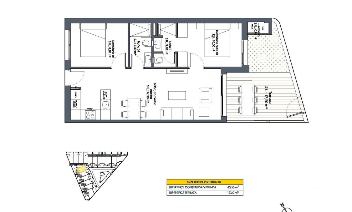 Obra nueva - Bungalow -

