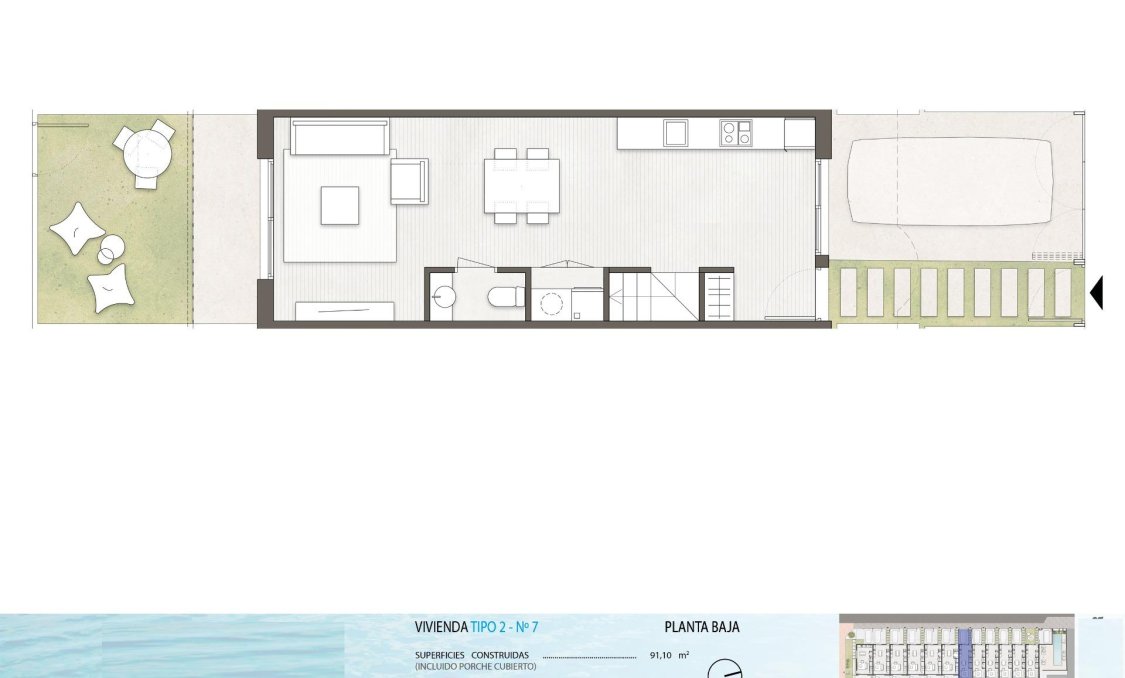 Obra nueva - town house -
