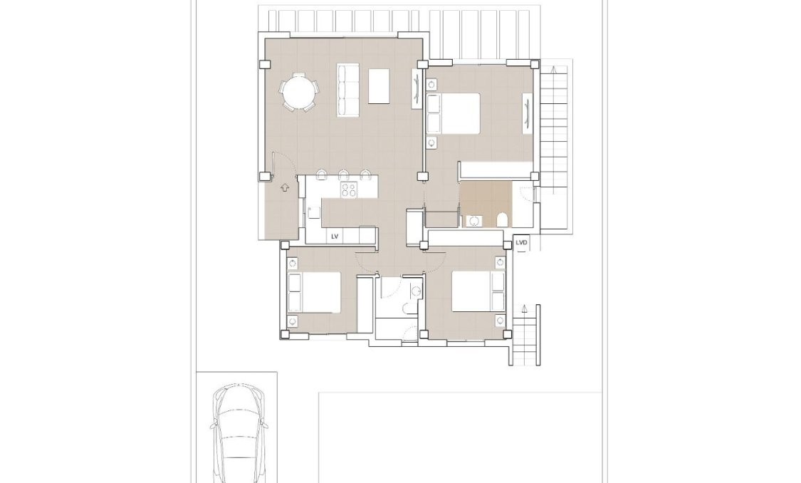 Nowy budynek - villa -
