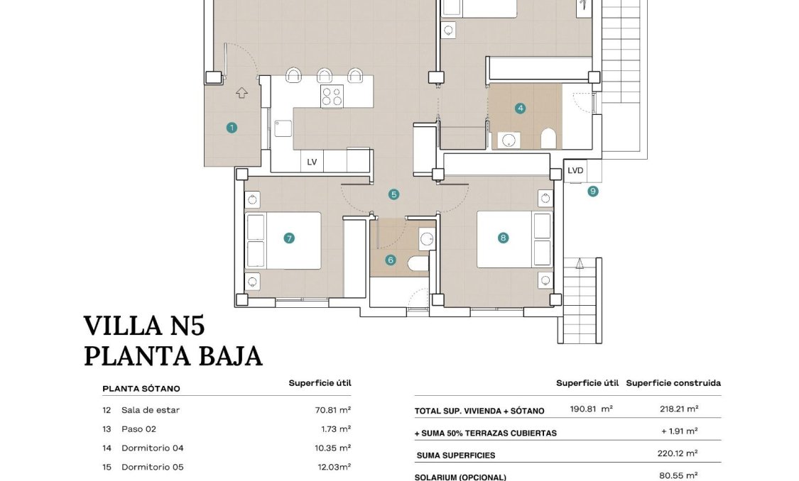 Obra nueva - villa -
