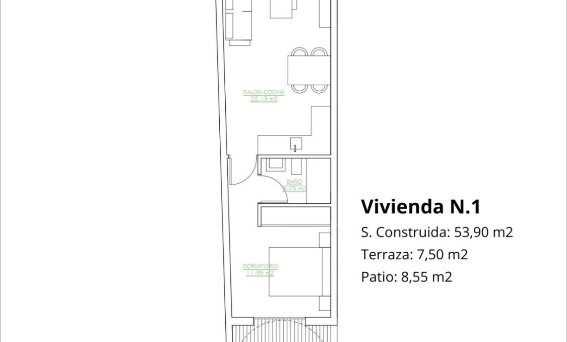 Nowy budynek - Bungalow -
