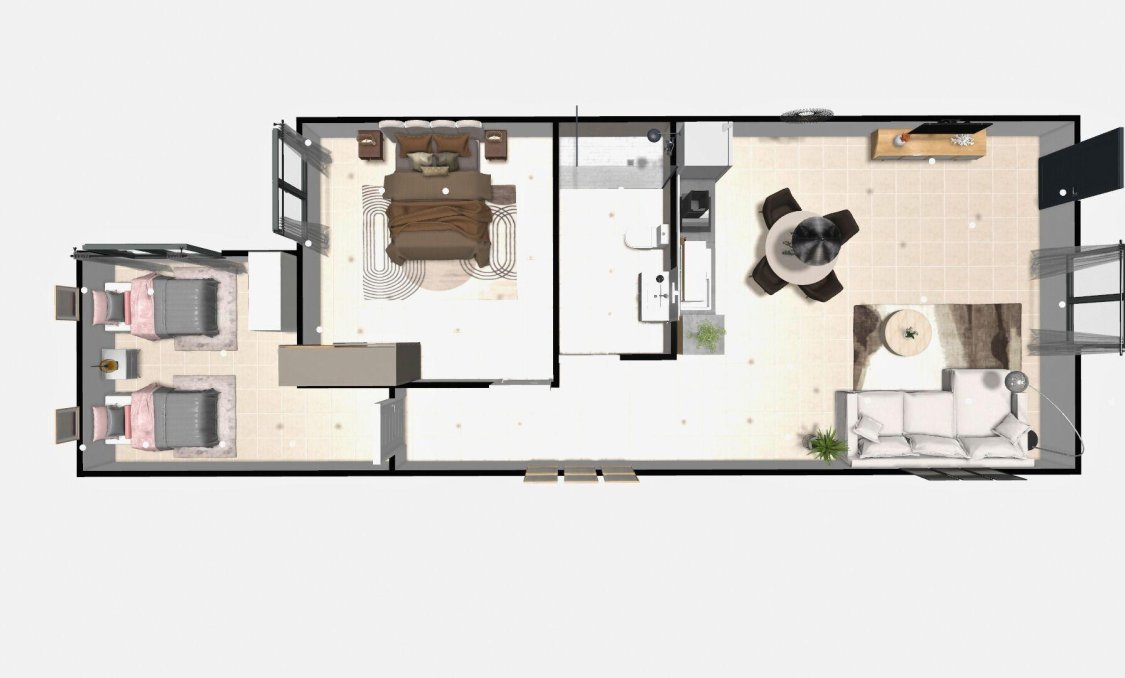 Nowy budynek - Bungalow -
