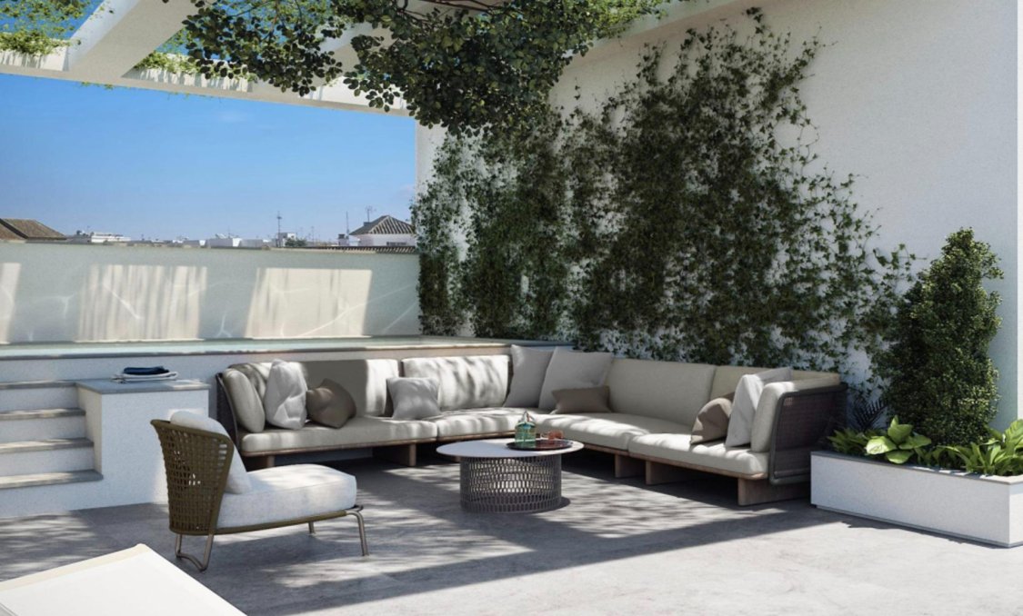 Obra nueva - Ático -
