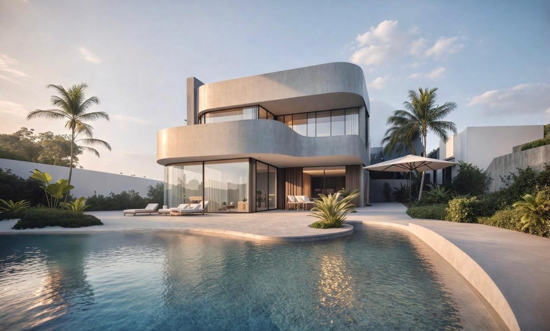 Nowy budynek - villa -
