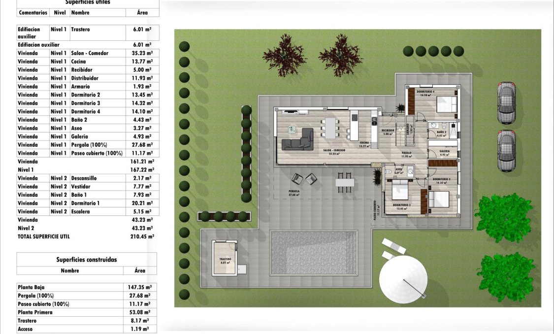 Obra nueva - villa -
