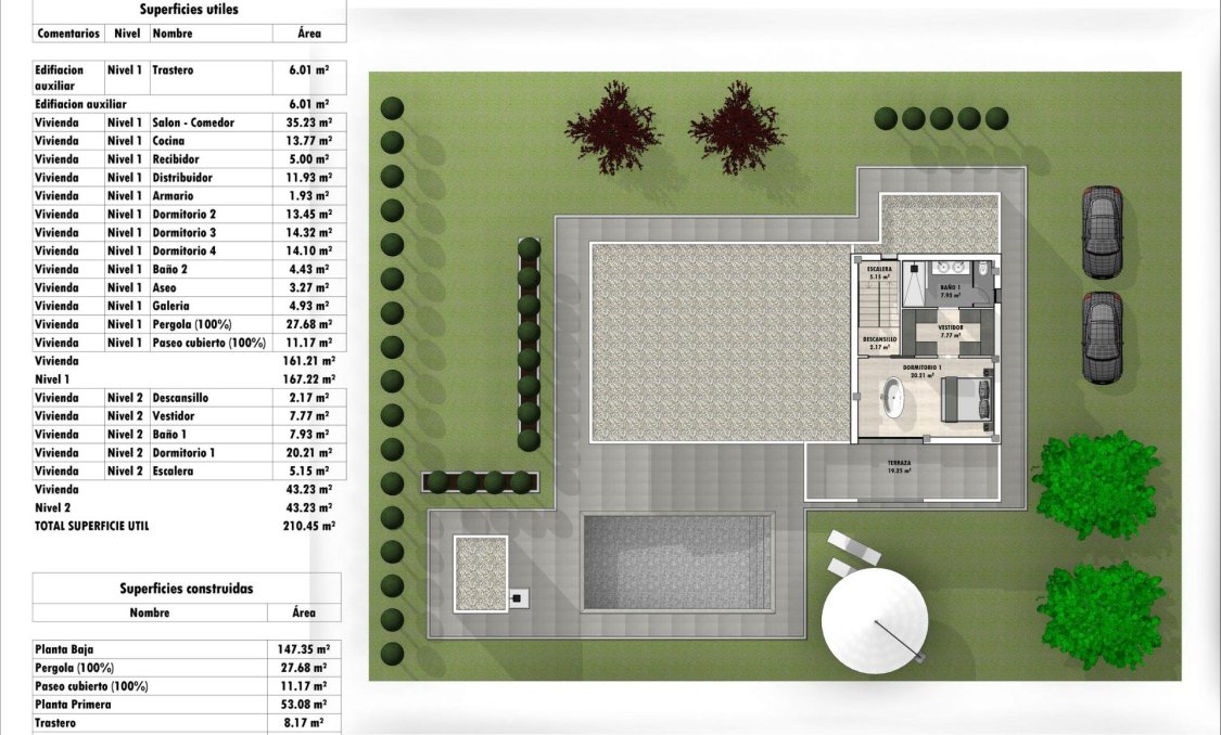 Obra nueva - villa -
