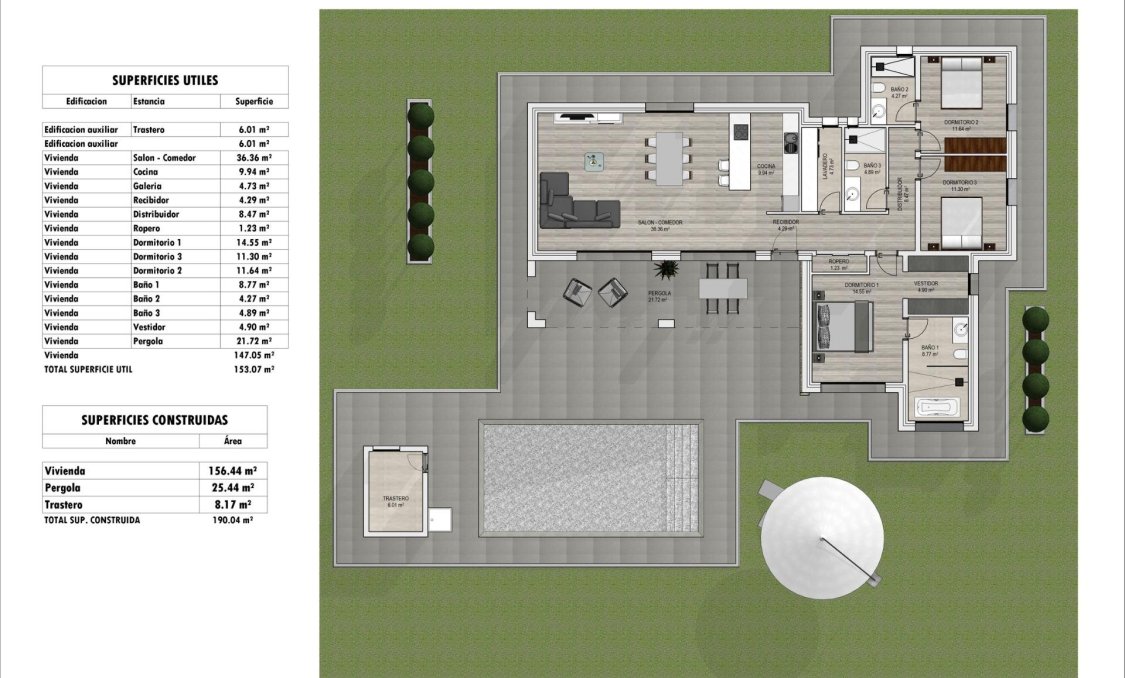 Obra nueva - villa -
