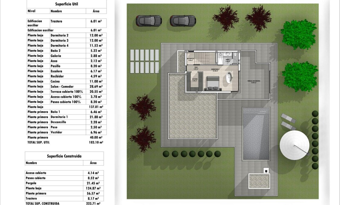 Obra nueva - villa -
