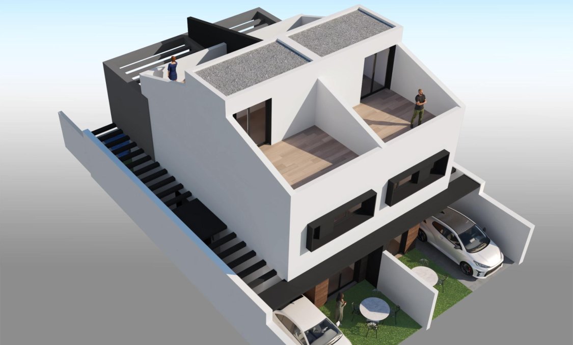 Nowy budynek - villa -
