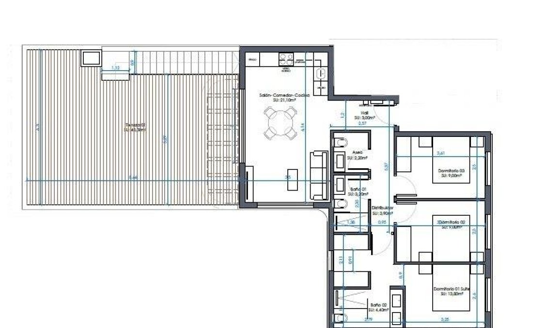 Obra nueva - Ático -
