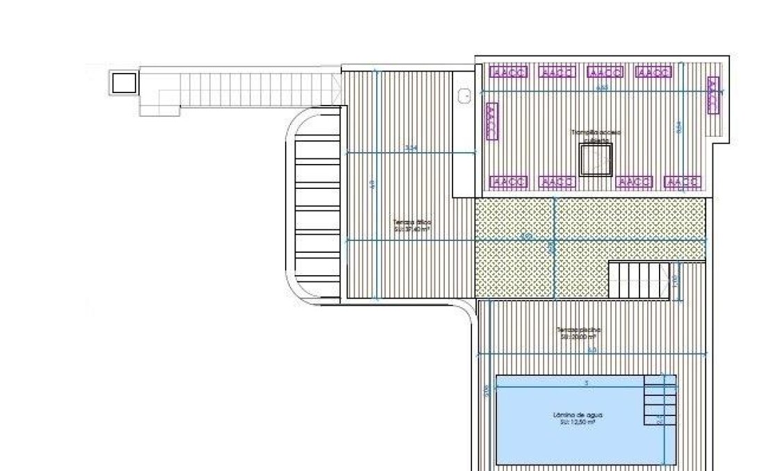 Obra nueva - Ático -
