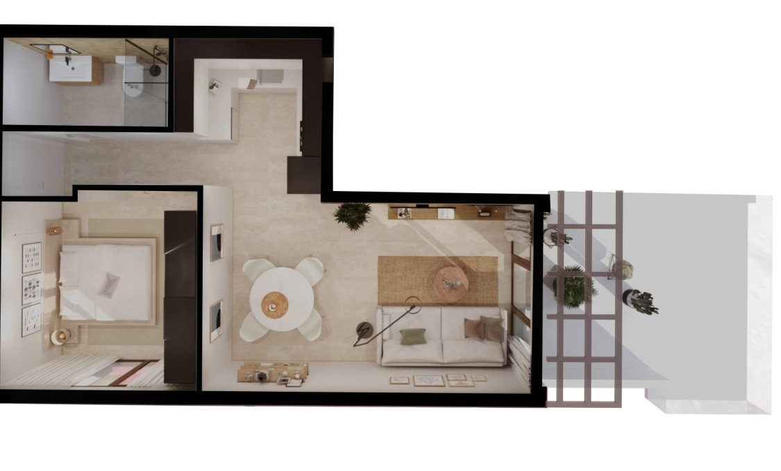 Obra nueva - apartment -
