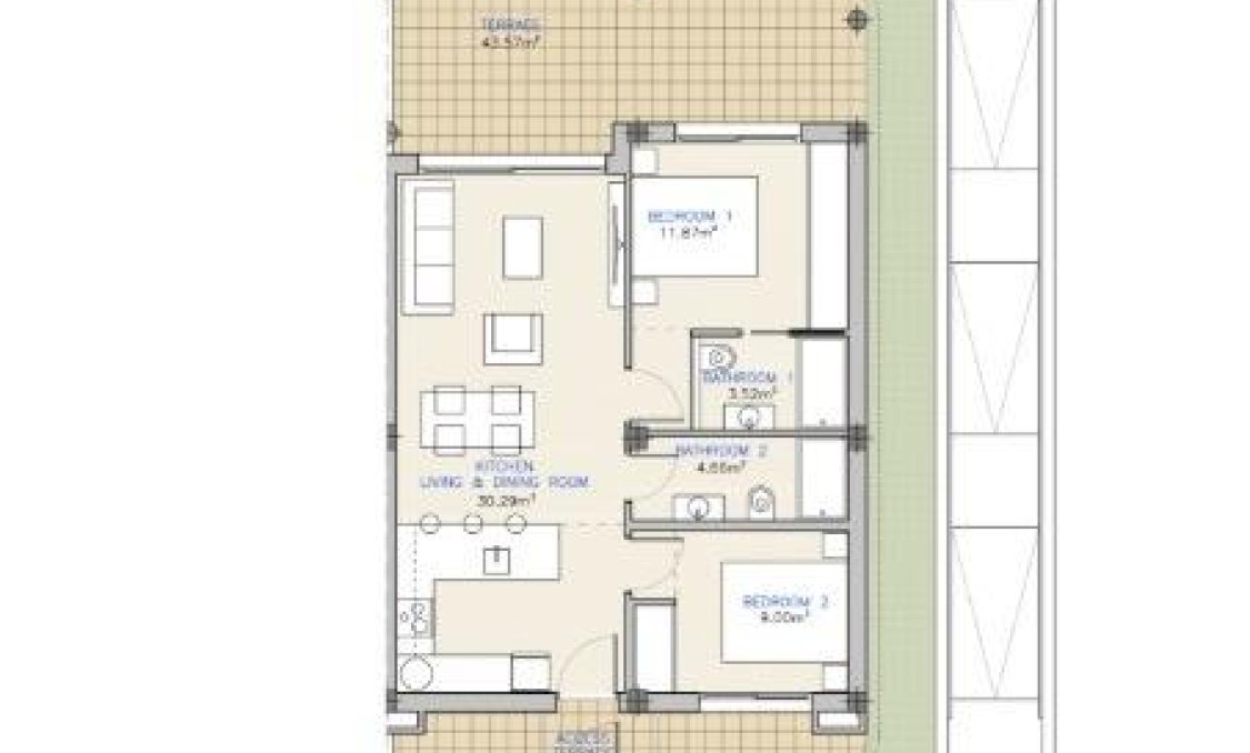 Obra nueva - apartment -
