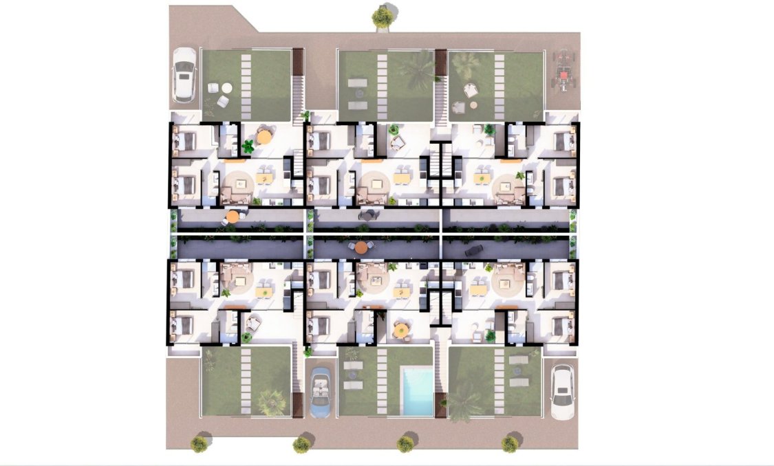 Obra nueva - Bungalow -
