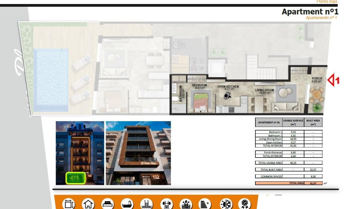 Obra nueva - apartment -
