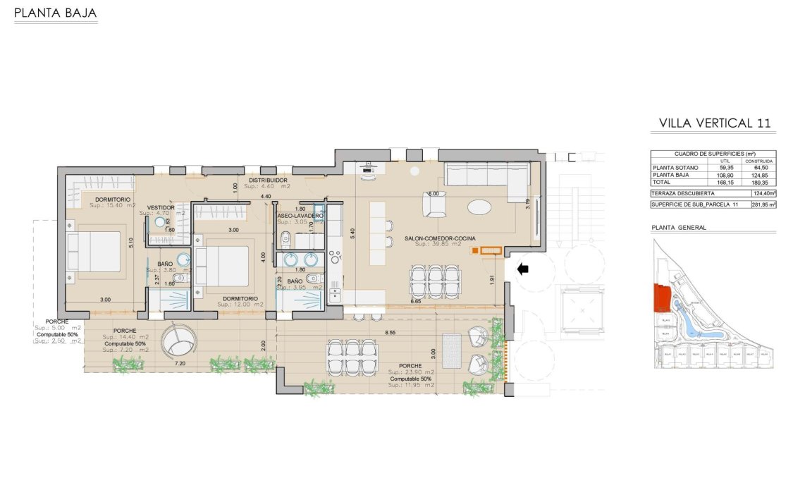 Obra nueva - Bungalow -
