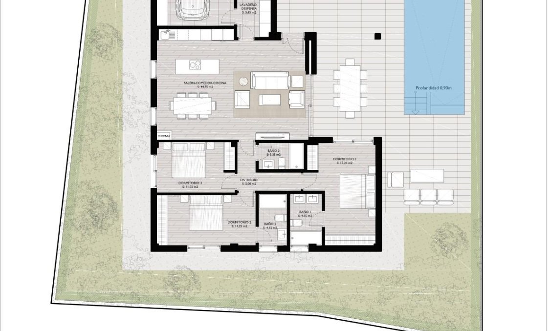 Obra nueva - villa -
