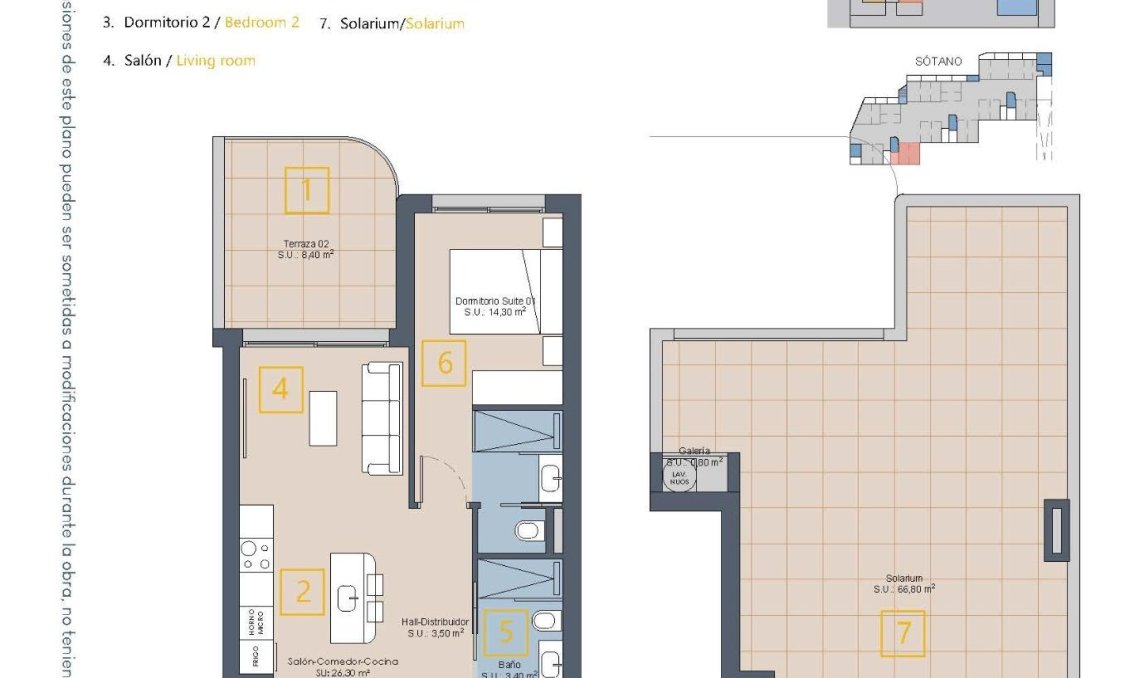 Obra nueva - Ático -
