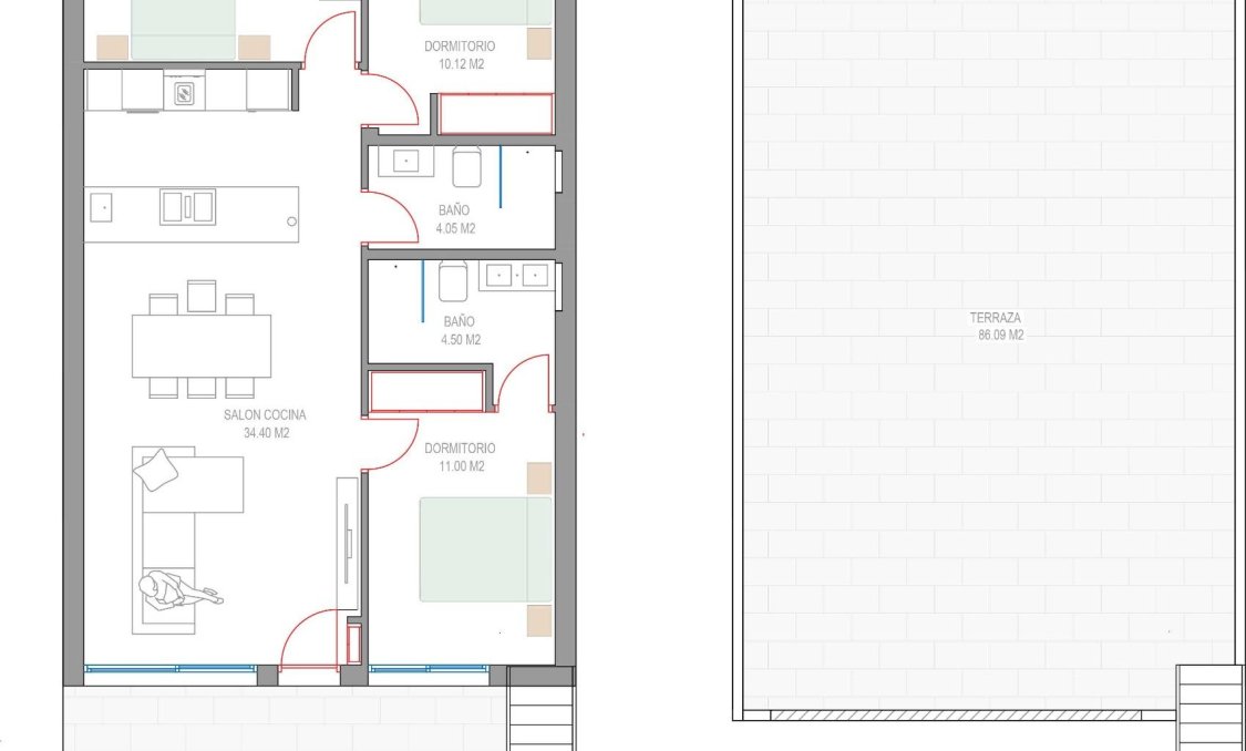 Nowy budynek - Bungalow -
