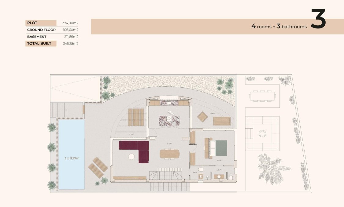 Obra nueva - villa -
