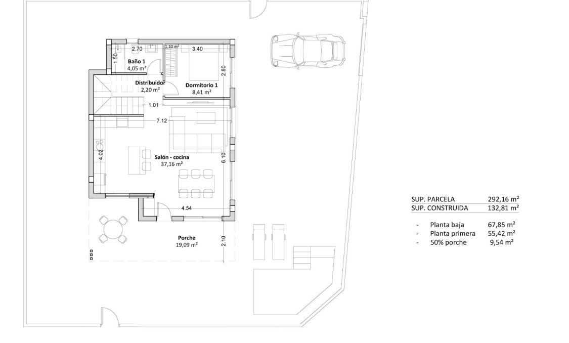 Obra nueva - villa -
