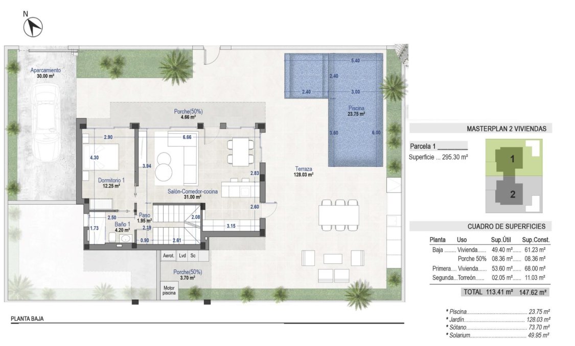 Obra nueva - villa -
