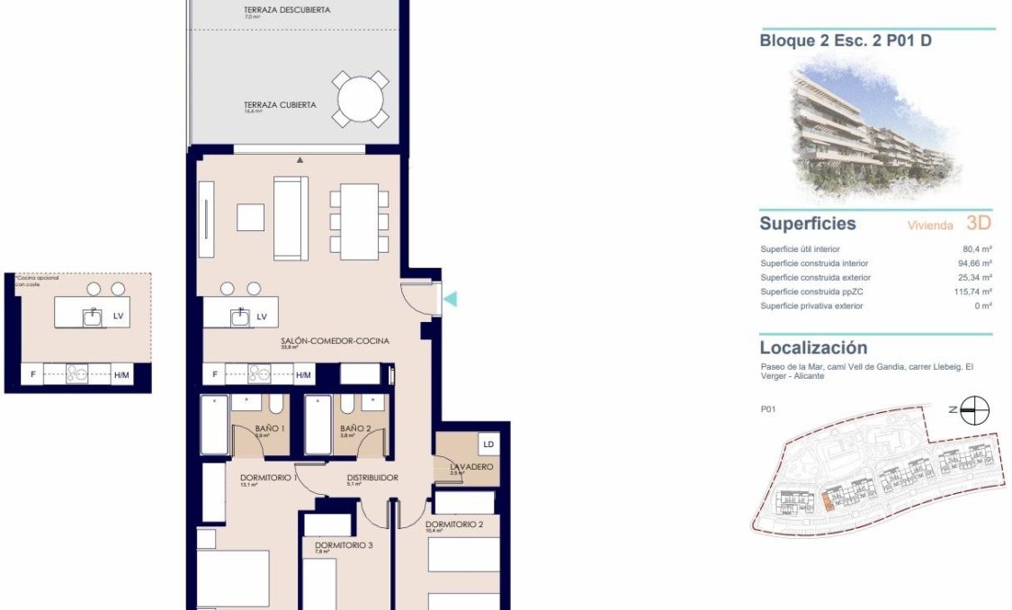 Obra nueva - apartment -
