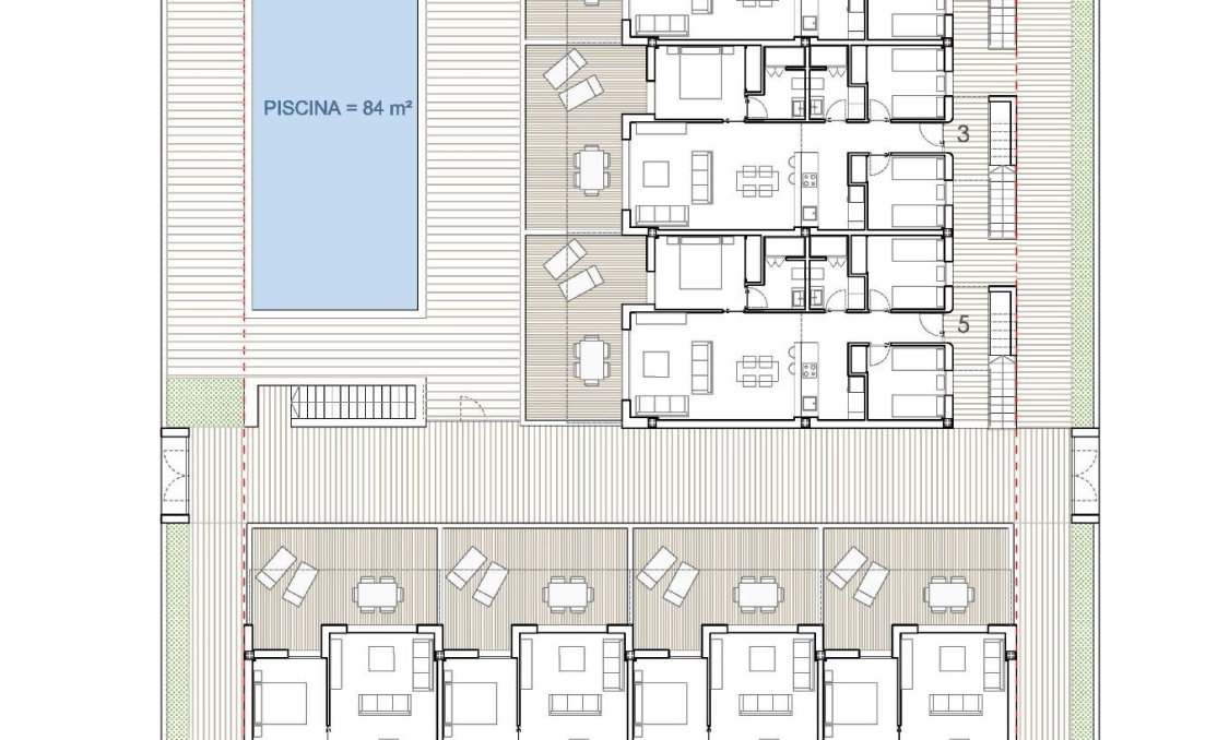 Obra nueva - Bungalow -
