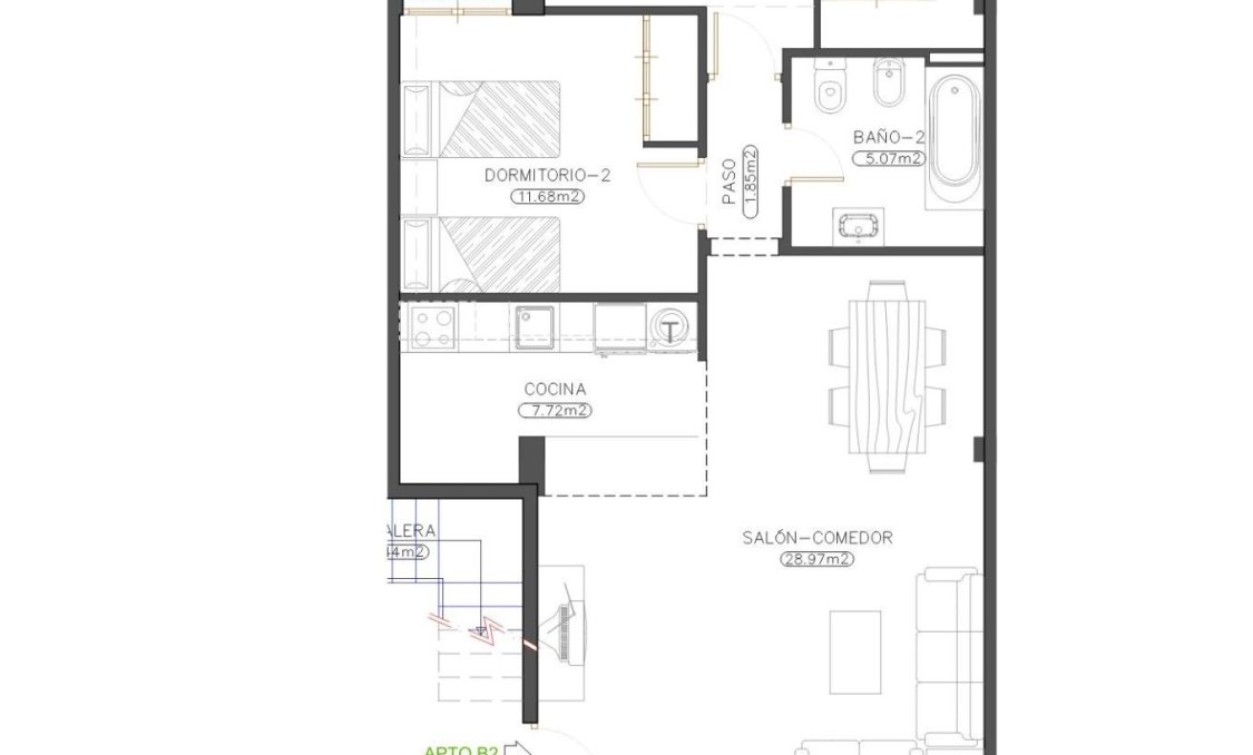 New Build - apartment -
