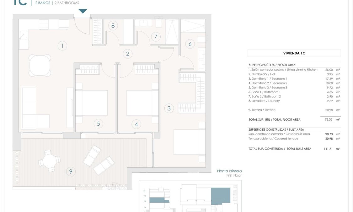 New Build - apartment -
Benijofar - Pueblo