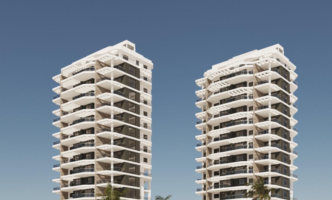 New Build - apartment -
Calpe - Playa Arenal