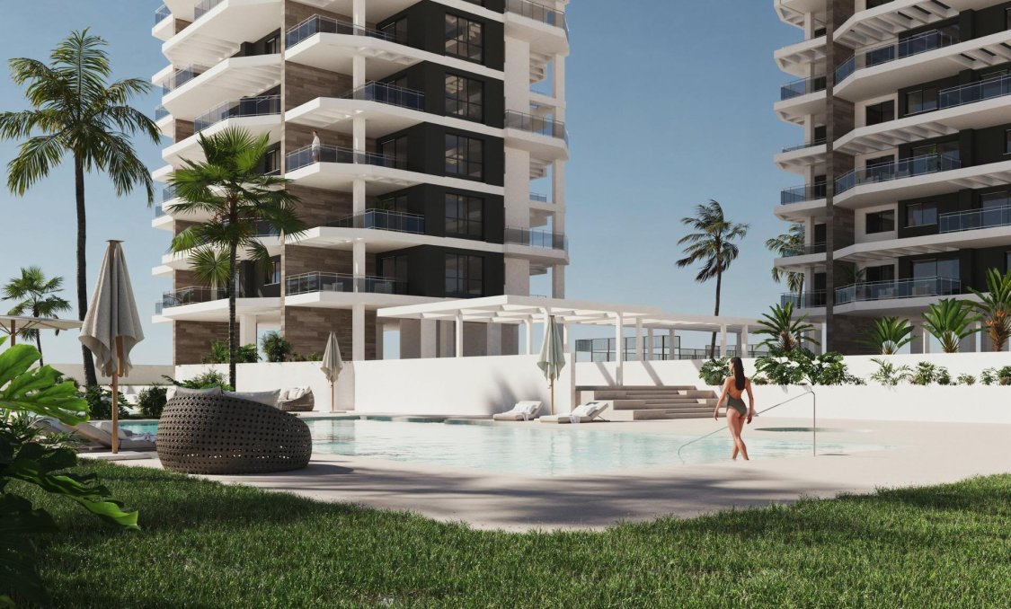 New Build - apartment -
Calpe - Playa Arenal