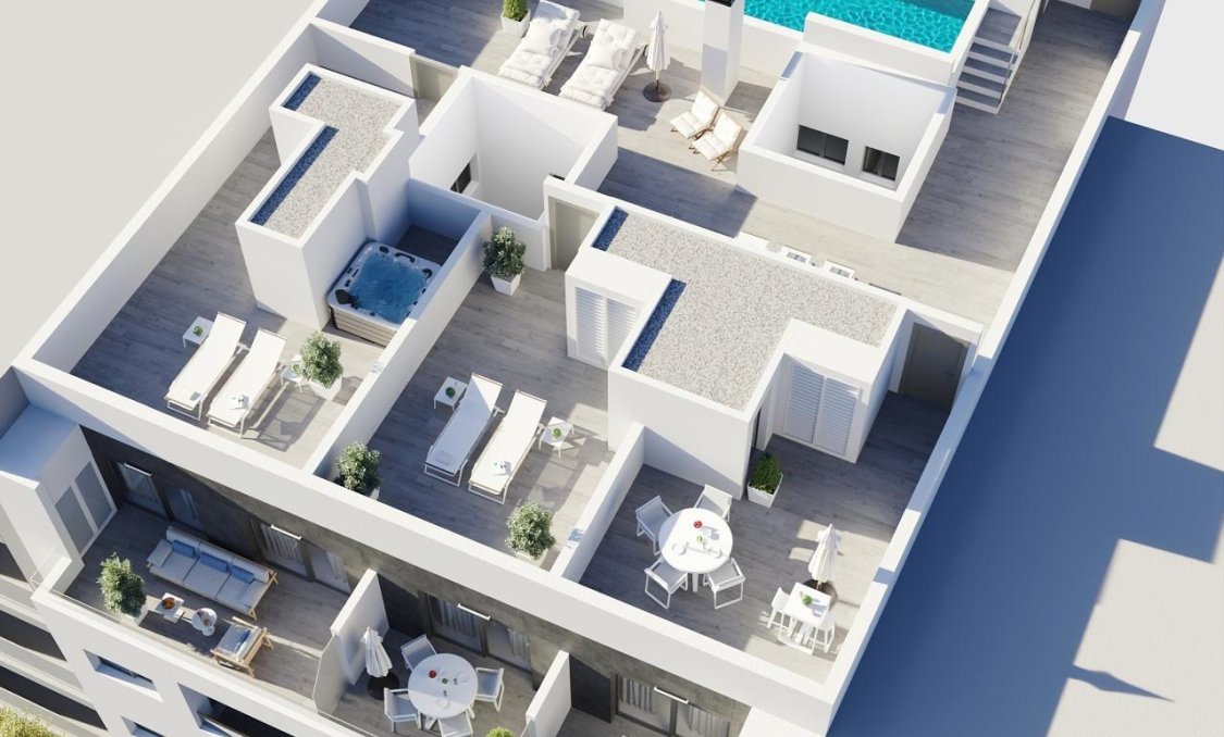 New Build - apartment -
Torrevieja - Centro